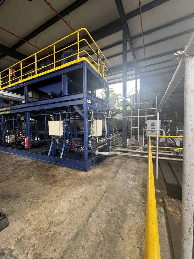 CRA modular Alfa Laval processing plant